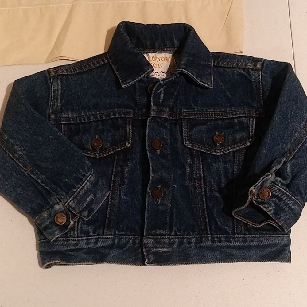 Vintage 80's Toddler M Jean/ Denim Jacket